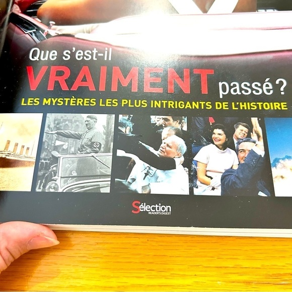 2 for 15‼️Coffee table vintage magazine “Que s’est il vraiment passé?”French - Picture 2 of 13